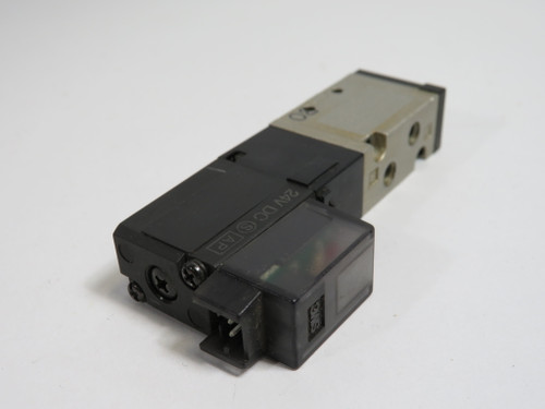 SMC VZ3120-5L-M5 Solenoid Valve 24VDC 3-Way 5-Port M5 0.15-7MPa NO LABEL USED