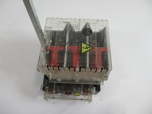 Allen-Bradley 194R-NJ030P3 Disconnect Switch Series B 30A 7-1/2" Shaft USED