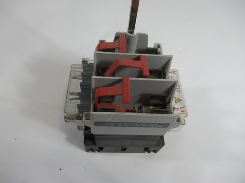 Allen-Bradley 194R-NJ030P3 Disconnect Switch Series B 30A 9-3/4" Shaft USED
