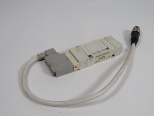 SMC SV2100-5W1U-02T Solenoid Valve 24VDC 0.15-0.7MPa No Screws USED