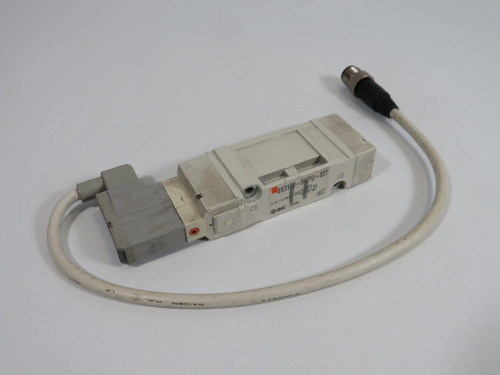 SMC SV3100-5W1U-02T Solenoid Valve 24VDC 0.15-0.7MPa No Screws USED