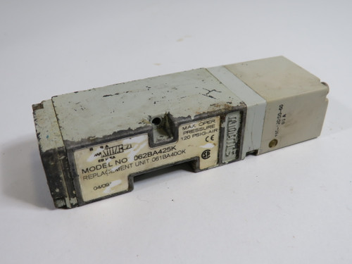 Numatics 061BA40OK Solenoid Valve 110-120V 50/60Hz 120psi COSMETIC DMG USED