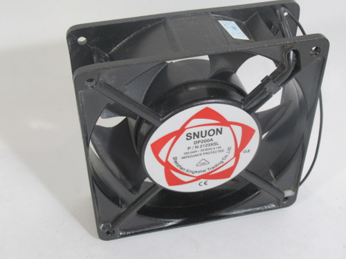 Snuon DP200A-2123XSL Axial Fan 220-240VAC 50/60Hz 0.14A USED