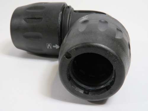 Transair 66022500 Pipe Connector 90° Elbow 25mm ID USED