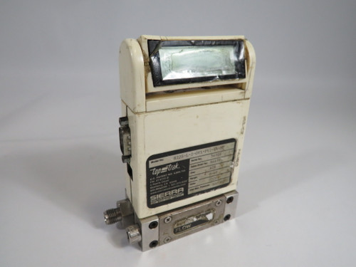 Sierra 822S-L-2-OV1-PV2-V4-MP Mass Flow Meter 24V 0-40SSCM COSMETIC DMG USED