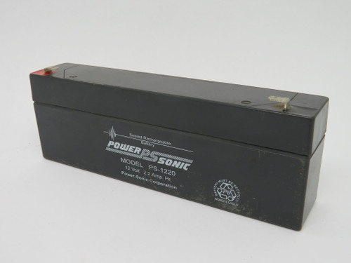 Powersonic PS-1220 Sealed Rechargeable Battery 12V 2.2A MINOR WEAR USED