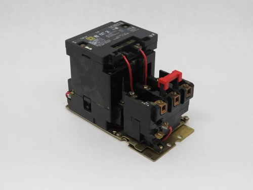 Square D 8536SDO1V02 Series A Motor Starter 110/120V 50/60Hz 45A 600V USED