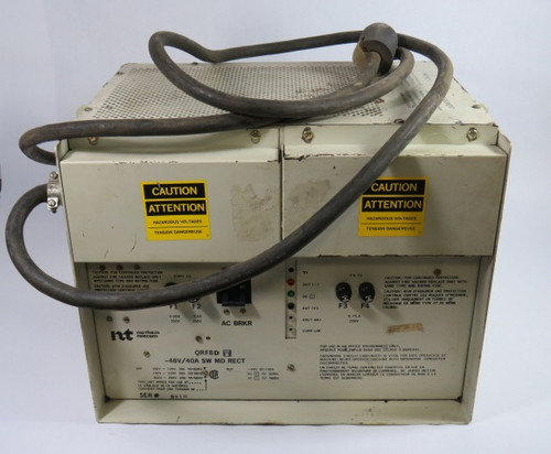 Northern Telecom QRF8D 48V/40A Switch Md Rectifier USED