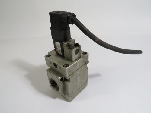 SMC VG342-5DZ-10N Solenoid Valve Assembly 24VDC 1" NPT COSMETIC DMG USED