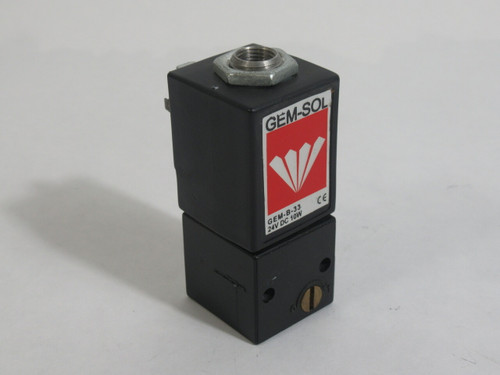 Baccara GEM-B-33 Solenoid Coil Assembly 24VDC 10W USED