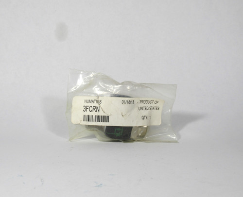 Numatics 3FCRN Right Angle Flow Control Valve 3/8" *Holey Bag* NWB