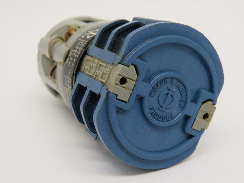 Kraus & Naimer C10-A202 Selector Switch 2-Pos 380V MISSING CONTACT SCREW USED