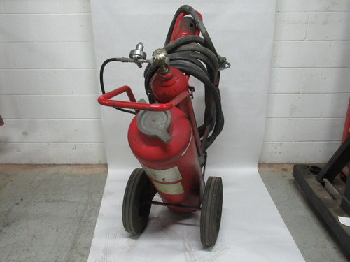 Flag-Fire ABC-1500-WRT Fire Extinguisher Assembly w/ Trolley USED