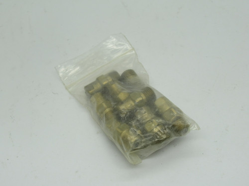 Bete NF01580-BCV Standard Fan Nozzle 80Deg Spray 1/8"NPT .88"L .44"Hex 10Pk USED