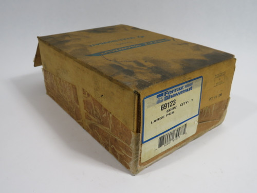 Ferraz Shawmut 69123 Power Distribution Block 3P 600V *Open Box* NEW