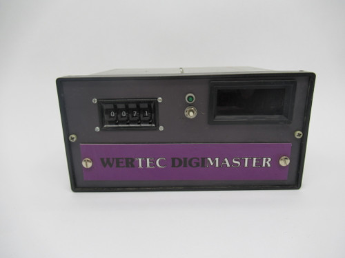 Wertec Digimaster DM100 Master 120V 50/60HZ USED