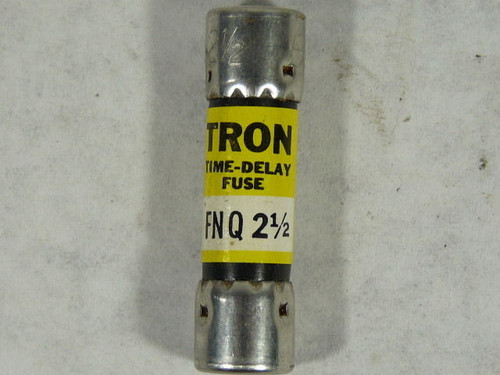 Tron FNQ-2-1/2 Time Delay Fuse 2-1/2A 500V USED