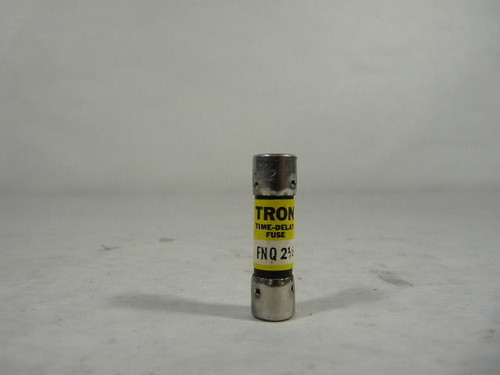 Tron FNQ-2-1/2 Time Delay Fuse 2-1/2A 500V USED