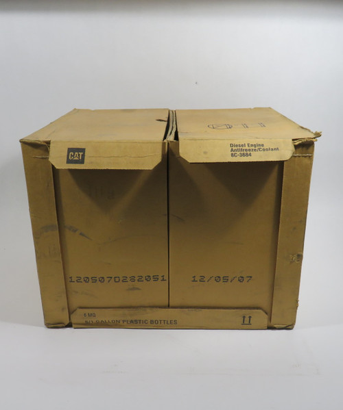Caterpillar 8C-3684 Diesel Engine Antifreeze/Coolant Six 1-Gallon Bottles NEW