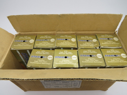 Stanpro 6365 Compact Fluorescent Lamp 18W 4100K *Damaged Box*  9-Pack NEW