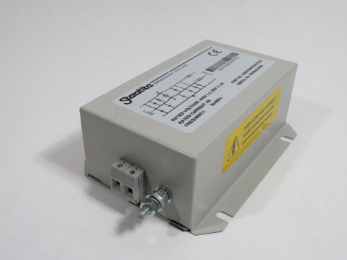 Steatite EM07000832NSTE01 Power Filter 400V L-L 250V L-E 8A 50-60Hz USED