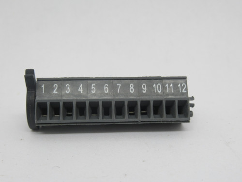 Generic BL3.5/12 Pluggable Terminal Block 12-Pos MISSING LATCHING MOUNT NOP