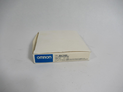 Omron E32-TC200 Photoelectric Switch Fibre Unit MISSING HARDWARE NEW