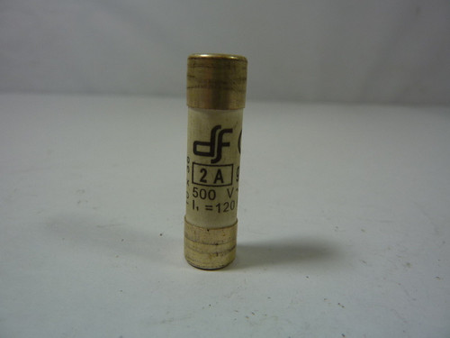 DF C63-210-2A Fuse 2A 500V USED
