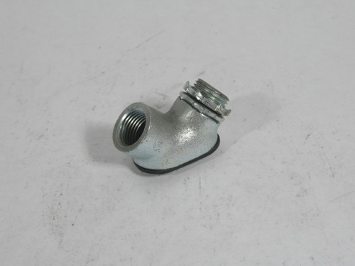 O-Z/Gedney MF-050 90-Degree Corner Elbow Male/Female Size 1/2" NOP