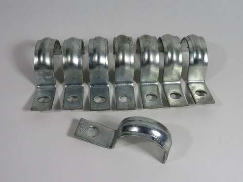 Efcor 265-STC 1-Hole EMT Conduit Strap 2" Lot of 8 USED
