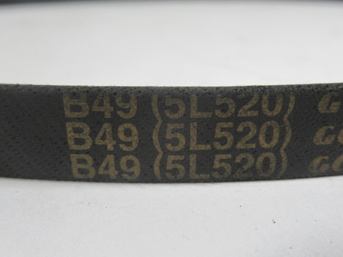 Goodyear B49(5L520) V-Belt 52" Length x 5/8" Width x 3/8" Thick NOP