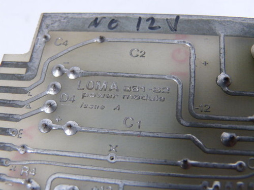 Loma 881-62 PC Board Power Module USED
