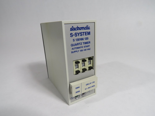 Electromatic S130166120 Quartz Timer 0.1-99.9min 100-140V *Cosmetic Dmg* USED