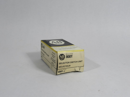 Allen-Bradley 800T-J631KD7B Keyed Selector Switch Ser. T 3-Pos 2NC 2NO NEW