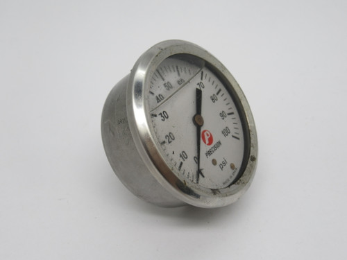 Precision 2-1/2" Pressure Gauge 0-100PSI USED