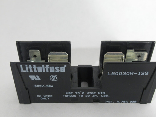 Littelfuse L60030M-1SQ Fuse Block 30A 600V 1 Pole NOP