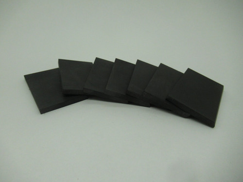 Generic Vacuum Pump Carbon Vane 63mm L x 37mm W x 5mm T Lot of 7 NOP