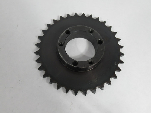 RBL H40SH32 QD Sprocket 5.38" OD 32 Teeth 1-5/8" Bore USED