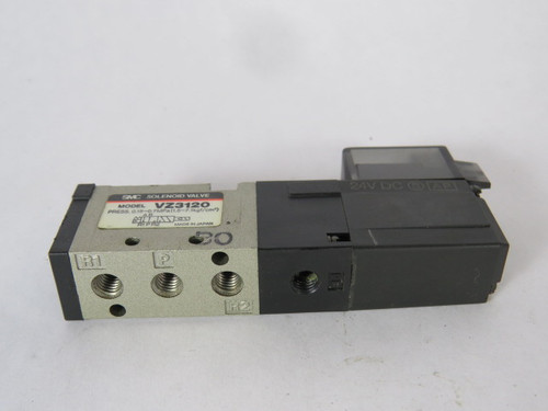 SMC VZ3120-5L-M5 Solenoid Valve 24VDC 0.15-0.7MPa USED