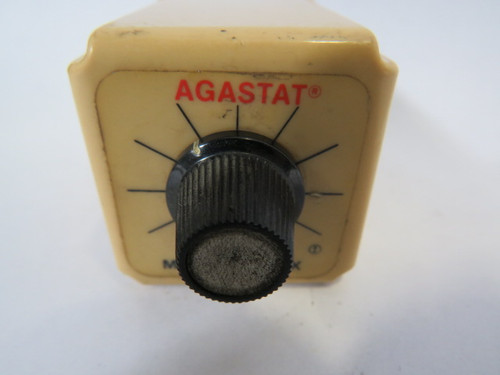 Agastat SSC22AIA Time Delay Relay 120VAC/DC 2-60min 11-Pin USED