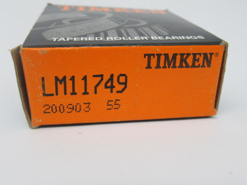 Timken LM11749 Tapered Roller Bearing 1.57”OD .6875”ID .5750"W *Damaged Box* NEW