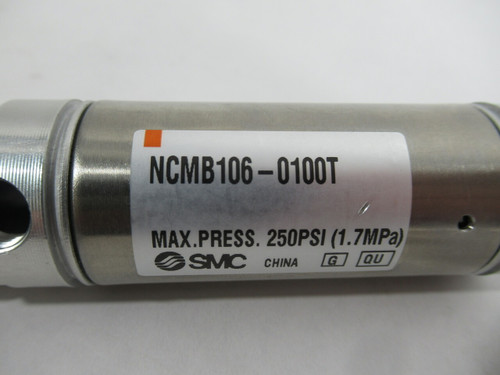 SMC NCMB106-0100T Pneumatic Cylinder 1-1/16" Bore 1" Stroke NOP