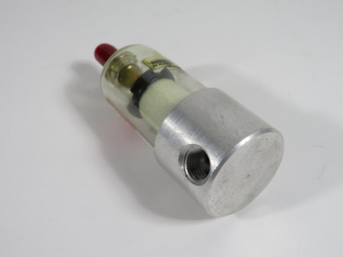 Lincoln 600103 Mini Filter 200psi 1/4" Pipe 20um *No Part Number on Item* USED