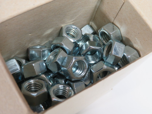 Hold-Tite NHX3800 Steel Hex Nut Grade 2 Zinc Plated 3/8-16 100-Pack NEW