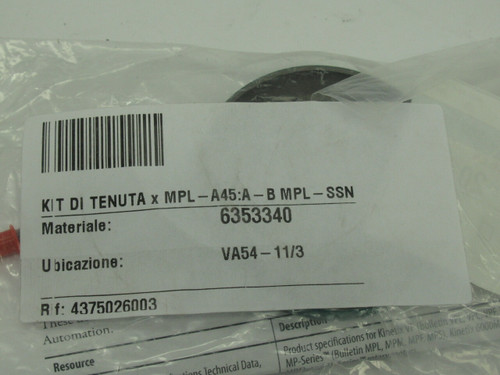 Generic MPL-A45 Shaft Seal Kit NWB