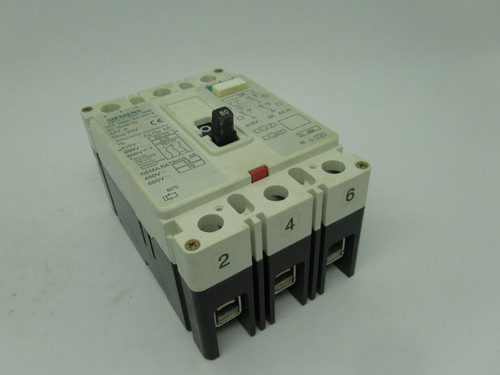 Siemens 3VF3111-0FQ41-0AA0 Circuit Breaker 80A 415V 3Pole 50/60Hz NEW