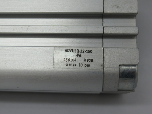 Festo 156104 ADVULQ-32-150-PA Pneumatic Cylinder 32mm Bore 150mm Stroke USED