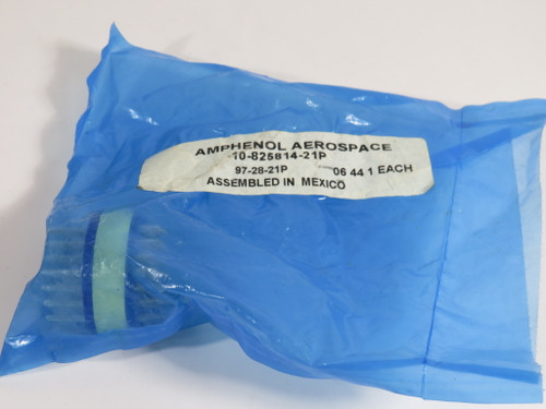 Amphenol 97-28-21P 37 Pin Male Circular Connector Insert NWB