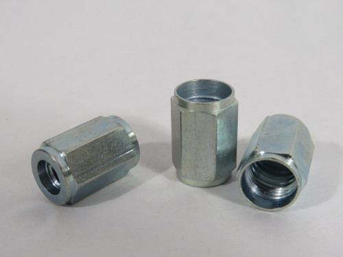 Lincoln 12615 Steel Coupling Nut for 71900 Hose 1/4-28 Female 3-Pack NOP