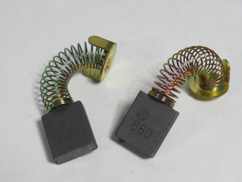 Fanuc A290-0651-V001 Carbon Motor Brush w/ Eared Cap 15x5x19mm 660 Lot of 2 NOP